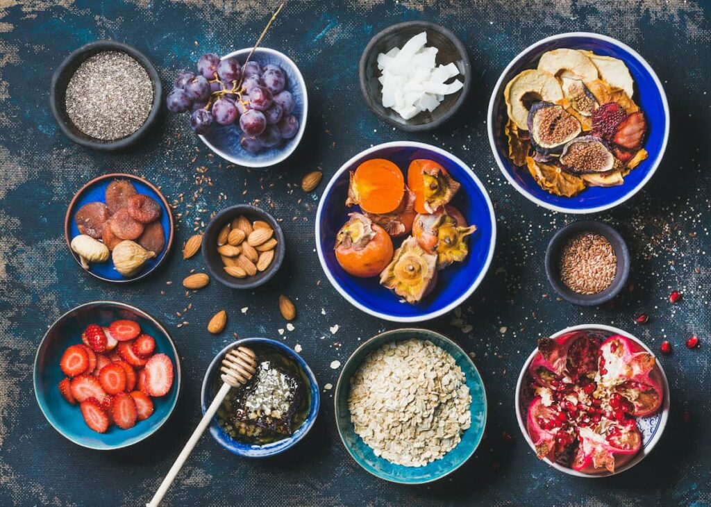 Nourriture fraiche, graines